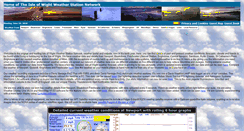 Desktop Screenshot of isleofwightweather.co.uk